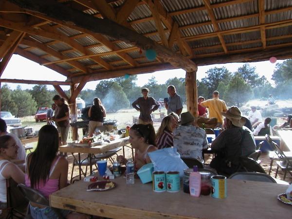Campground gathering